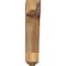 Ekena Millwork Traditional Craftsman Rough Sawn Bracket, Western Red Cedar, 6"W x 20"D x 28"H BKT06X20X28TRA04RWR - alternate 4